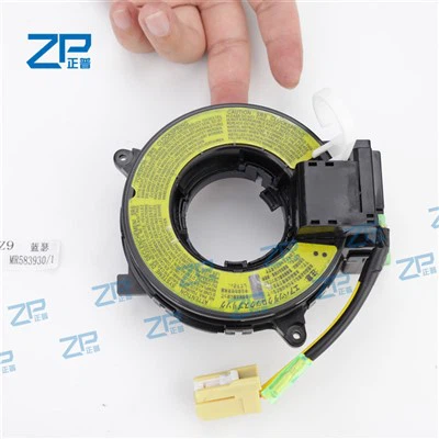 Clock Caij nplooj ntoos hlav Kauv Cable Sub-Assy Cinta Airbag MR583930 rau Mitsubishi Lancer Outlander Triton